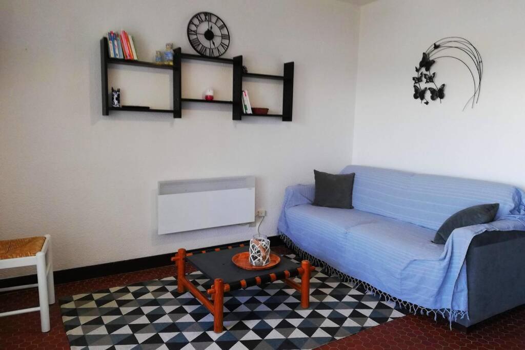 Appartement Soleil Levant - Acces Direct Plage - Terrasse - Une Chambre - Proche Commerces Le Barcarès Zewnętrze zdjęcie