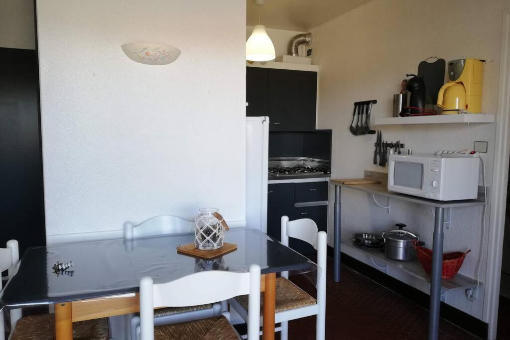 Appartement Soleil Levant - Acces Direct Plage - Terrasse - Une Chambre - Proche Commerces Le Barcarès Zewnętrze zdjęcie